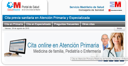 Pedir cita médico en Extremadura