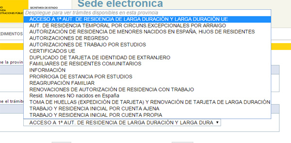 cita para extranjeria almeria